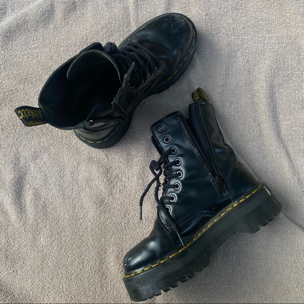 Doc marten jadon platform boots ❤️